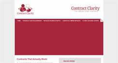 Desktop Screenshot of contractclarity.co.uk